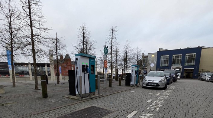 Bute Crescent EV Charging Point