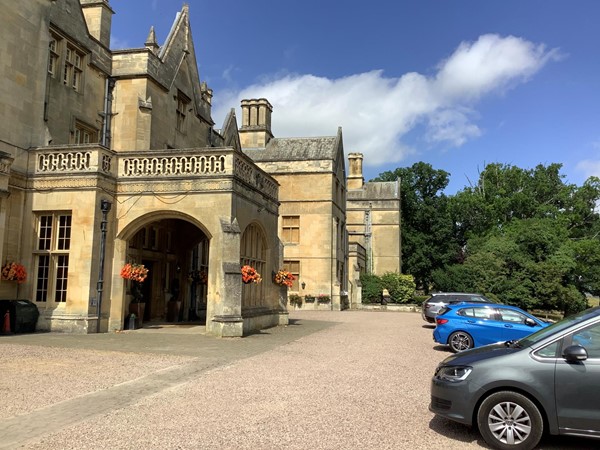 The hall entrance