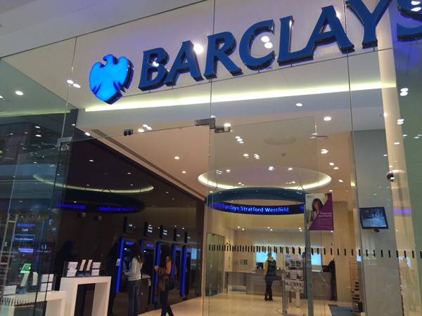 Picture of Barclays Bank, Westfield Centre, Stratford - Sign