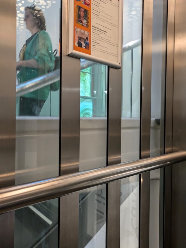 Image of lift grab rail