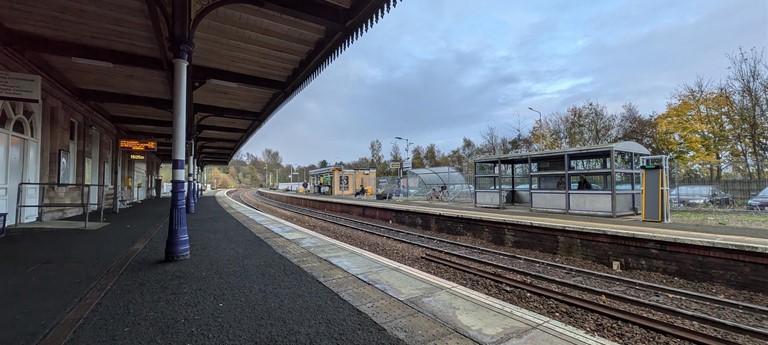 Dunfermline City Railway Station