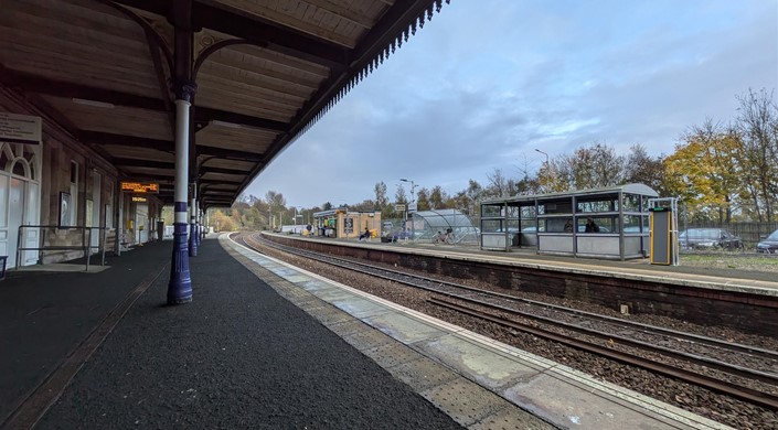 Dunfermline City Railway Station