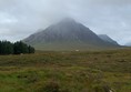 Buchaille Etive Mòr , the view from front of the hotel