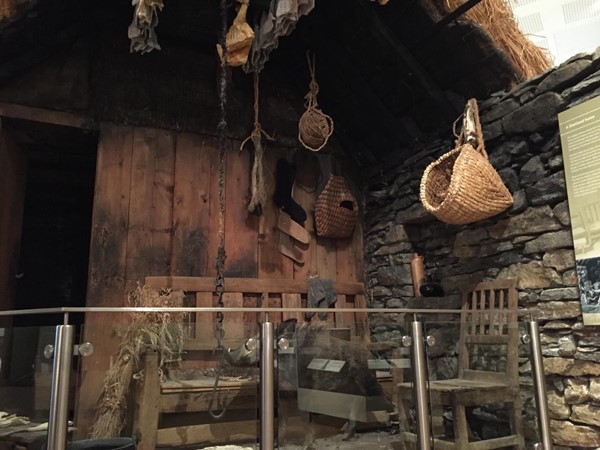 Historic scene setting at Shetland Museum