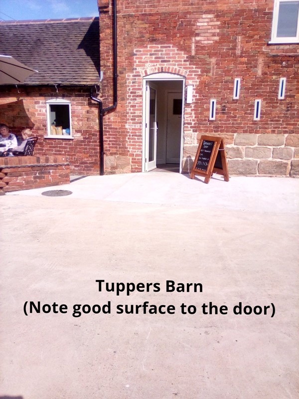 Tuppers Barn (Note good surface to the door)