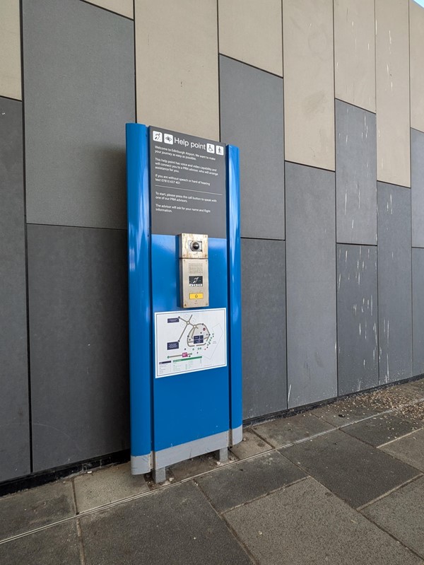 Image of a help-point console