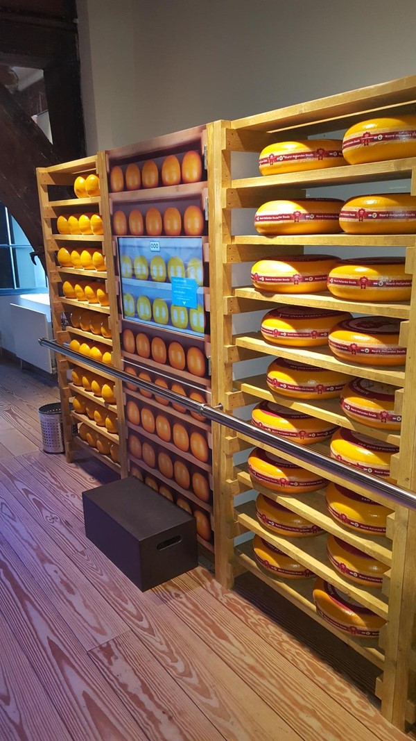 Inside the cheese museum