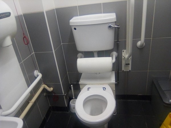 Asda accessible toilet