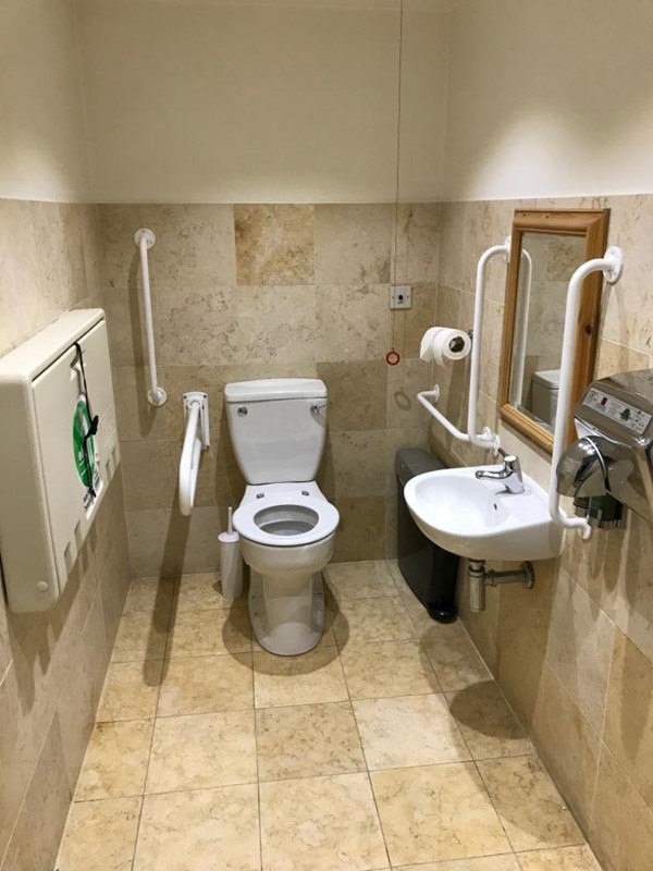 Picture of the accessible toilet