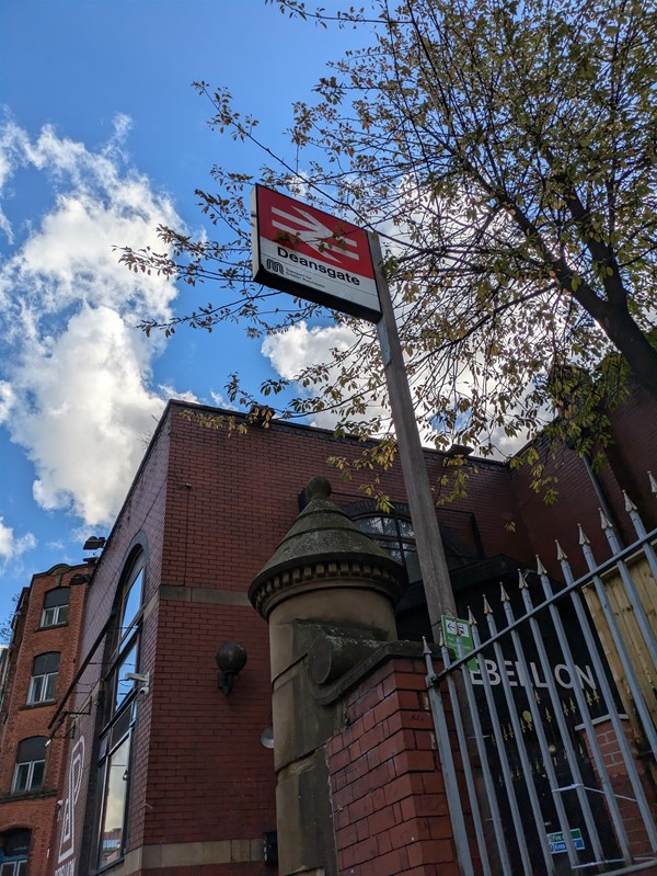 Image of the station sign