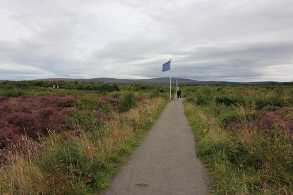 Out on the battlefield at Culloden