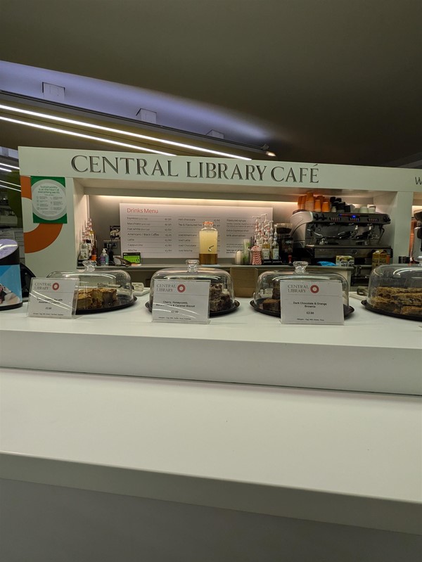 Image of cafe counter