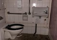 Inside accessible toilet.