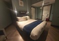 Image of a bed in a room