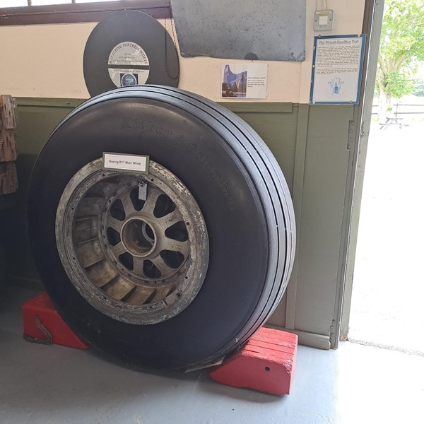 Image of a B17 wheel