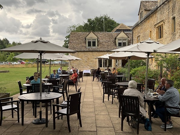 Or enjoy your favourite tipple on the sun trapped terrace.