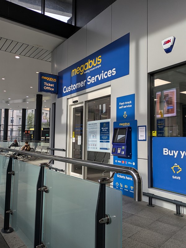 Image of Megabus ticket office