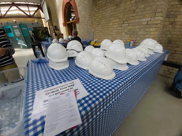 Image of Crossness Pumping Station hard hats