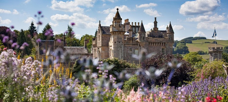 Abbotsford, the home of Sir Walter Scott