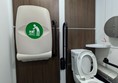 Image of the transfer space in the accessible toilet