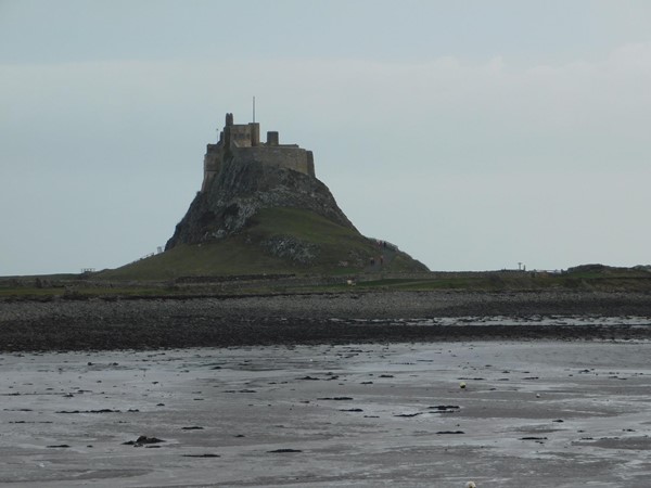 The castle on Holiy Island.  Sadly not wheelchair accessible