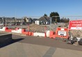 Picture of footpath closed signage