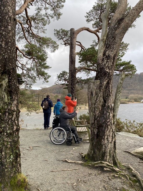 People at Friars Crag