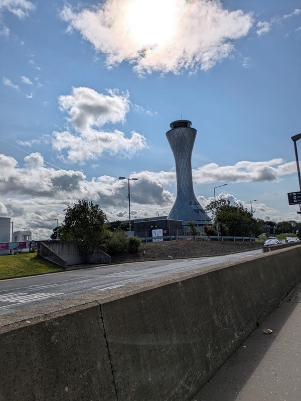 Image of the air traffic control tower