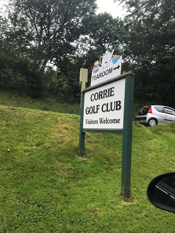 Corrie Golf Club Tearoom, Isle of Arran