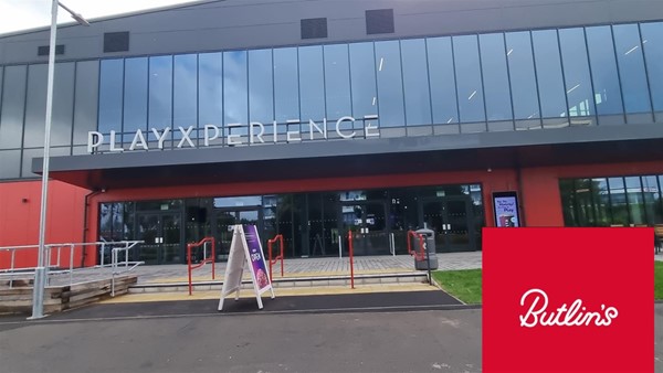 Image of the outside of the Playxperience venue.