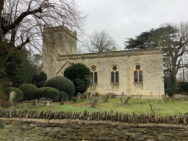 Weston-on-the-Green  church