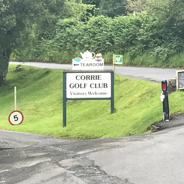 Corrie Golf Club Tearoom, Isle of Arran