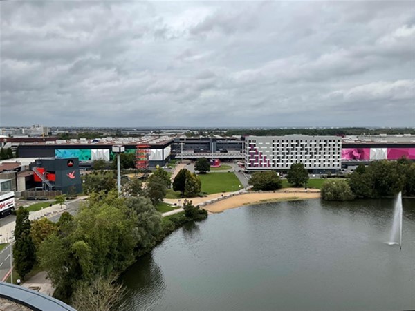 Image of a river and buildings