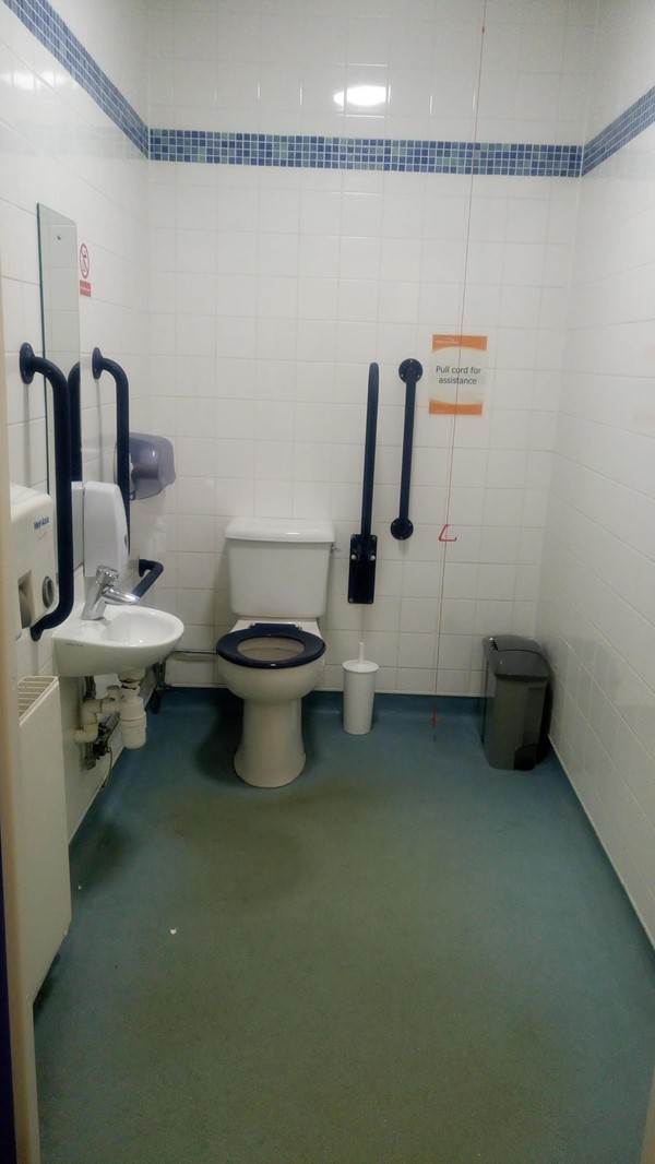 Accessible Toilet - Warrender Swim Centre