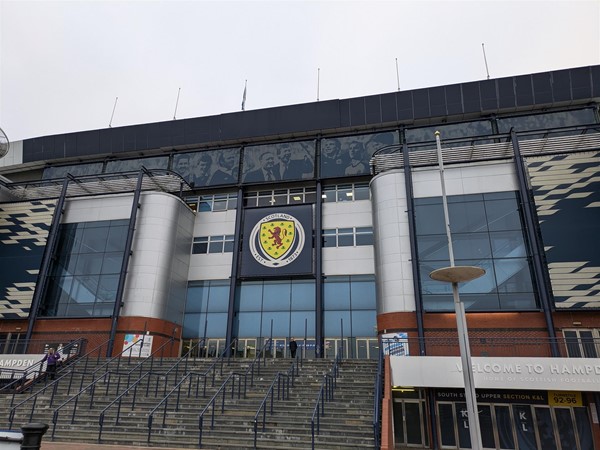 Image of stairs at the entrance to Hampden