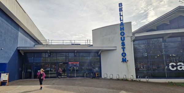 Main entrance. Roller derby was to the left - cafe to the right.