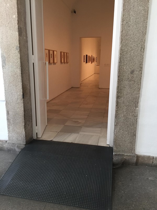 Metal ramps at Museum Reina Sofia