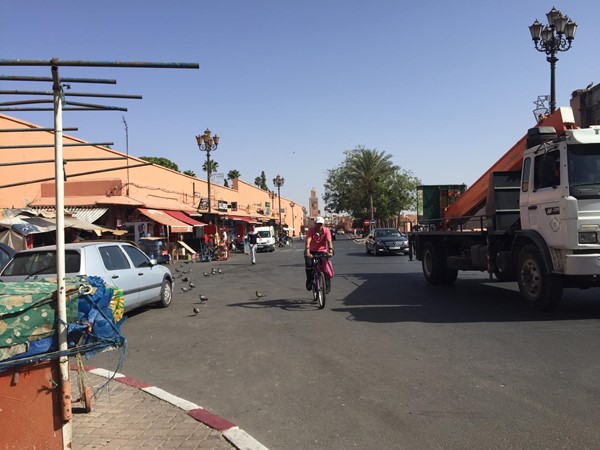 Typical street in the Medina