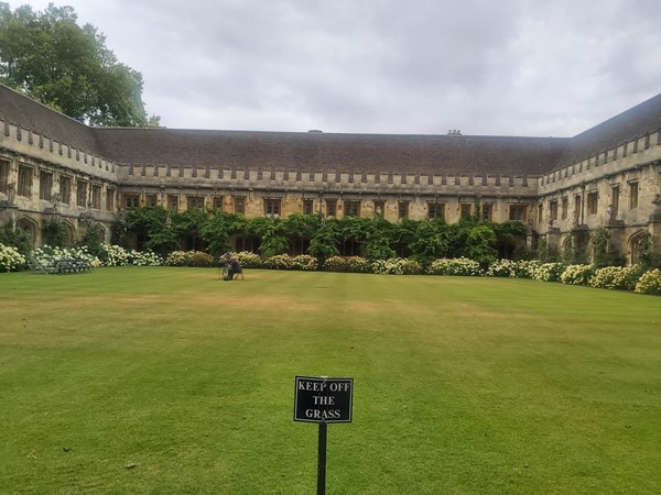 Magdalen College quadrangle