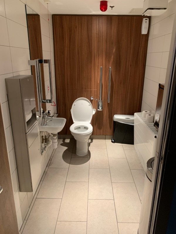 Image of an accessible toilet