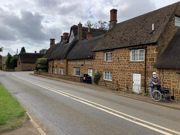 Wroxton house hotel as seen on A422