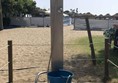 Accessible beach shower