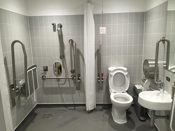 Massive accessible loo