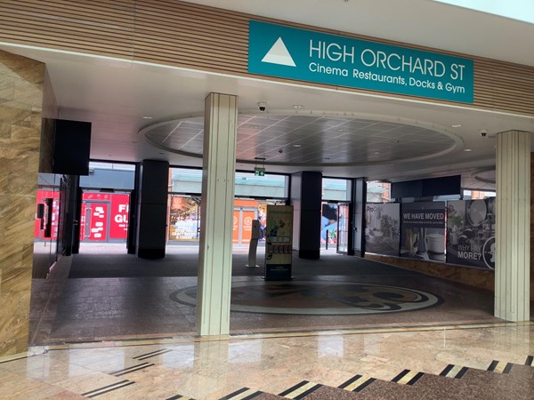 Picture of a sign for High Orchard Street