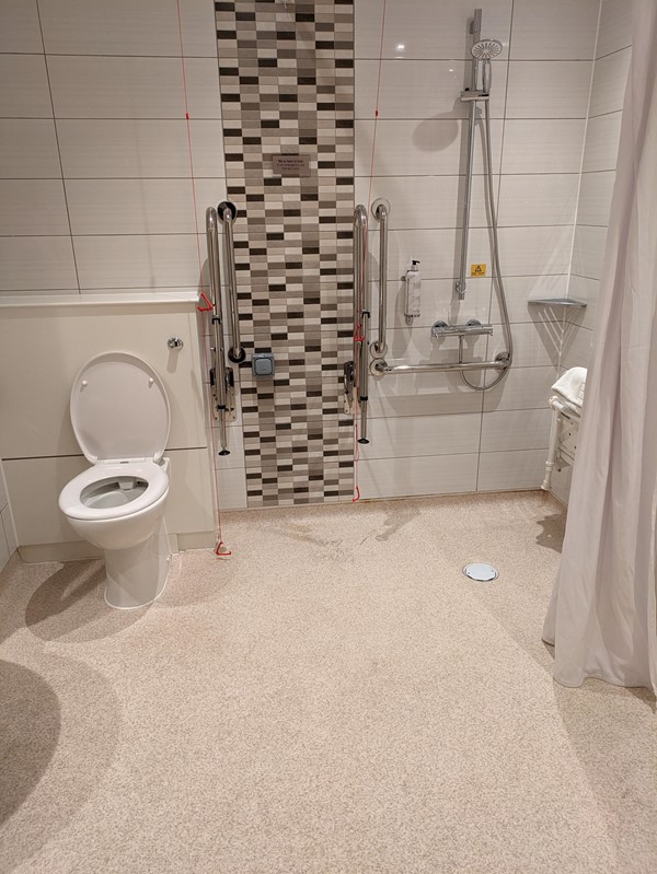 Image of an accessible bathroom