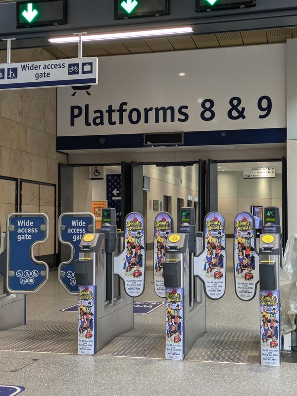 Image of Gates at Platform 8&9