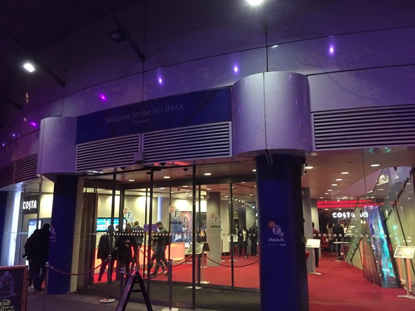 BFI IMAX Entrance.