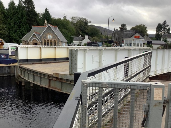 Image of a boat turntable