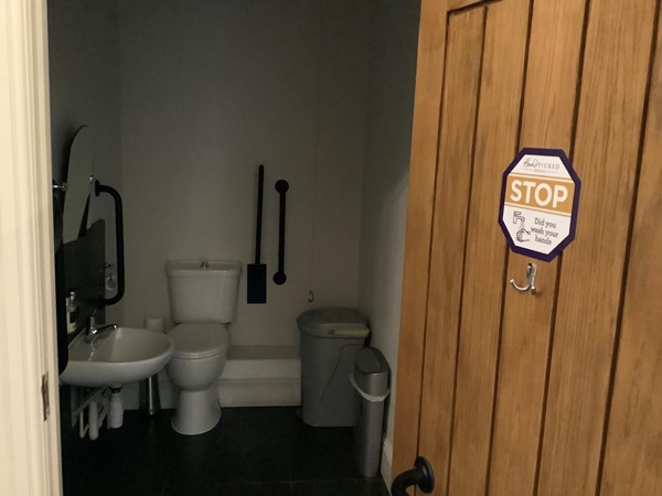 Picture of the accessible toilet