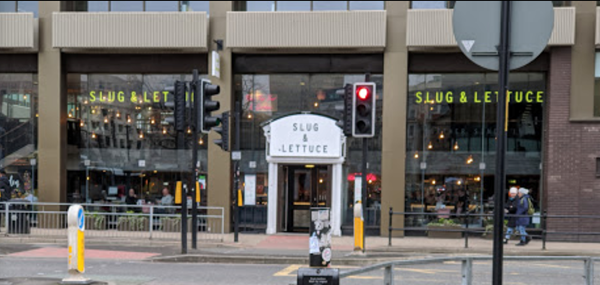 Exterior of Slug & Lettuce.